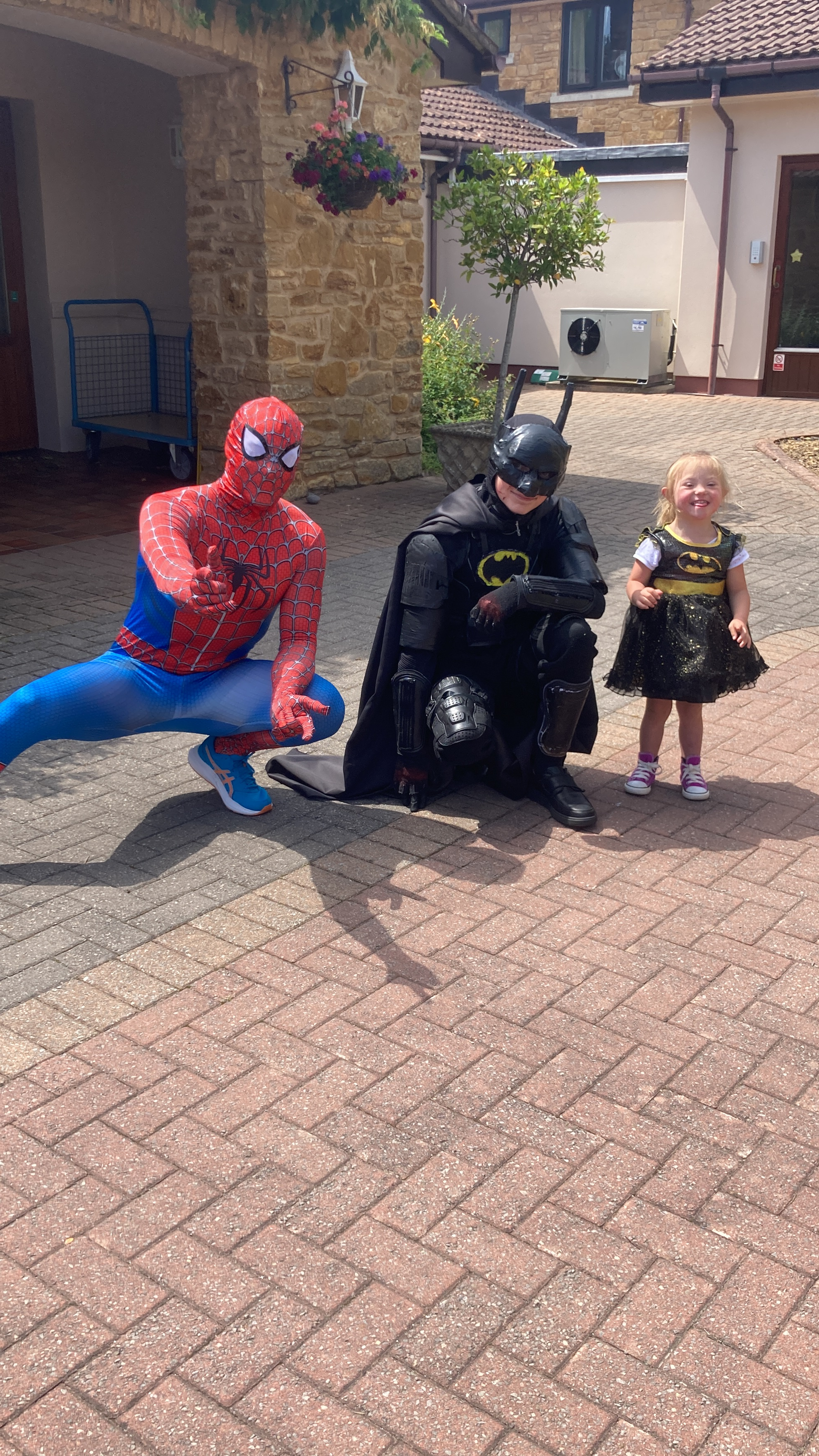 Having fun at Little Bridge House